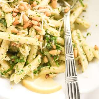 Lemon Basil Pasta Salad