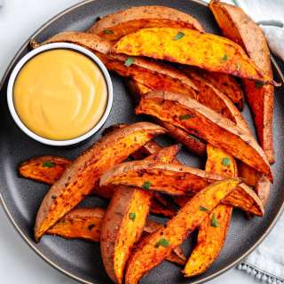 Air Fryer Sweet Potato Wedges