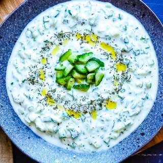 Cacik - Turkish Cucumber Yogurt Sauce