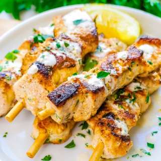 Ginger Chicken Skewers