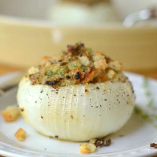 Provencal Style Stuffed Onions