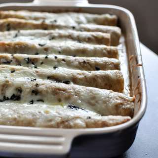 Butternut Squash Enchiladas