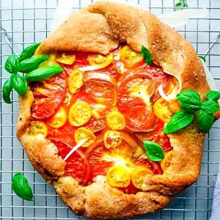 Savory Heirloom Tomato Galette