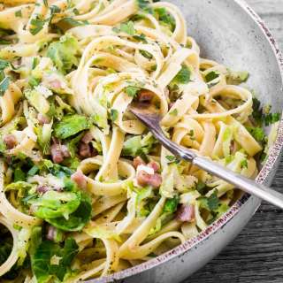 Brussel Sprout Carbonara