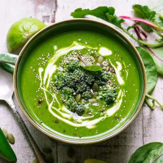 Green Goddess Immune Boosting Soup