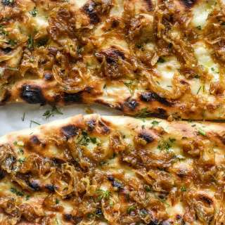 Caramelized Onion and Garlic Butter Focaccia