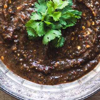 Fire Roasted Salsa Negra (black salsa)