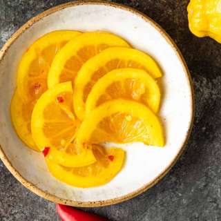 Quick Lemon Pickle (Pickled Lemons)