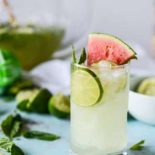 Homemade Mint Limeade