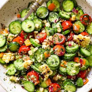 Easy Cucumber Salad (Mexican Cucumber Salad)