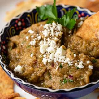 Melitzanosalata (Creamy Eggplant Dip)