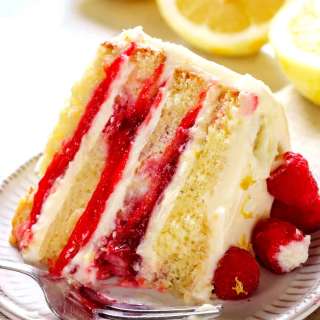 Lemon Raspberry Cake Recipe