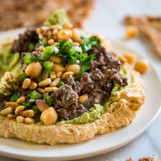 Kawarma (Hummus with Lamb)