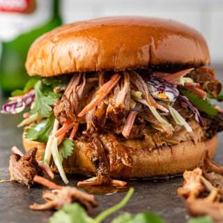 Asian Pulled Pork Sliders