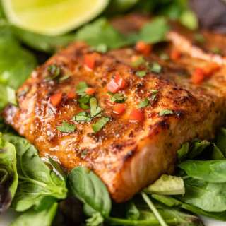Sweet Chili Glazed Salmon