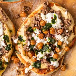 Mediterranean Flatbread Pizza
