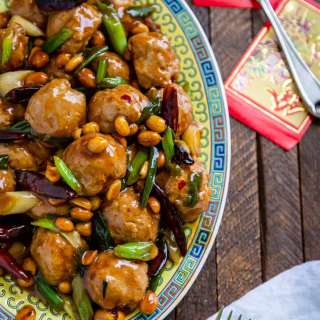 Kung Pao Asian Meatballs Recipe