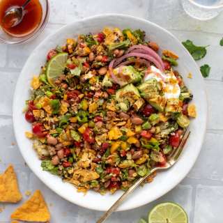 Chopped Nacho Cheese Taco Quinoa Salad