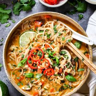 One Pot Thai Chicken Soup