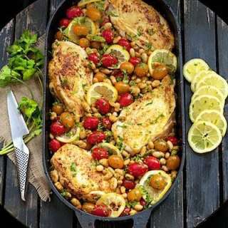 Mediterranean Roasted Chicken Breasts