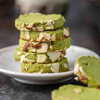 Matcha Cookies (Green Tea Shortbread)