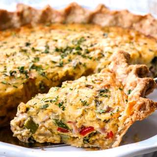 Quiche Ham and Cheese