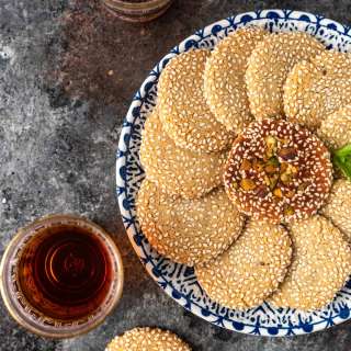 Barazek (Sesame Seed Cookies)