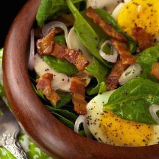 Spinach Salad with Poppyseed Dressing