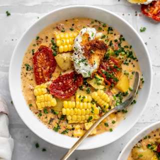 Sun Dried Tomato Corn Chowder