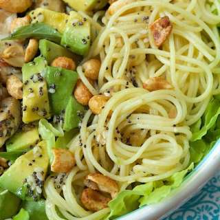 Asian Chicken and Coconut Curry Noodle Salad