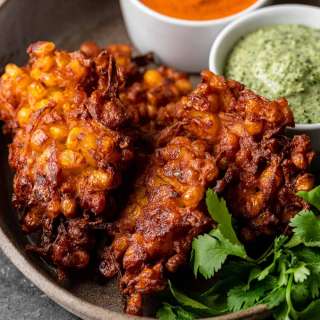 Crispy Corn Fritter (Indian Corn Pakora)