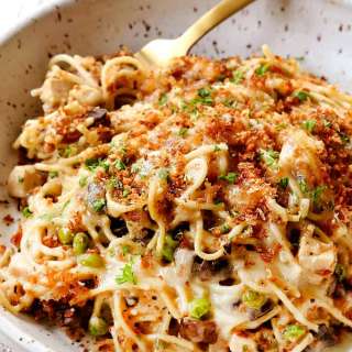 Turkey Tetrazzini Casserole
