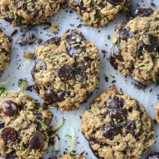 Chewy Oatmeal Zucchini Cookies
