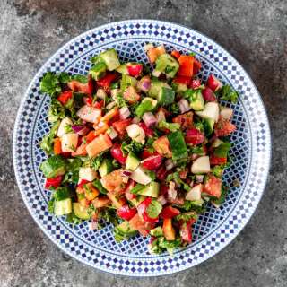 Mediterranean Chopped Vegetable Salad