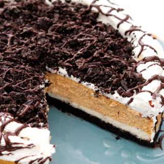 Pumpkin Oreo Cheesecake