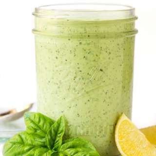 Lemon Basil Buttermilk Dressing