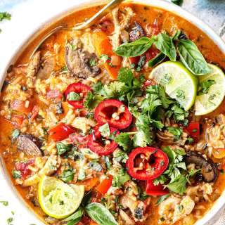Thai Coconut Chicken Soup