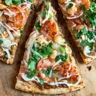 Thai Shrimp Pizza