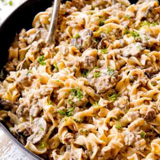 Ground Beef Stroganoff Recipe
