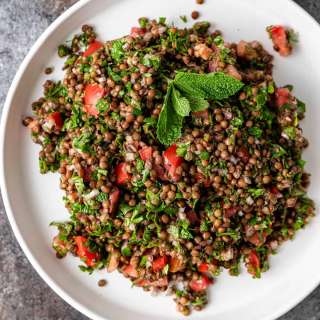 Lentil Tabbouleh Salad
