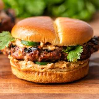 Thai Beef and Pork Burger