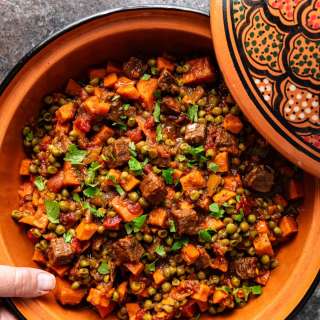 Beef Tagine with Sweet Potatoes (Beef Stew)