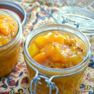 Spicy Mango Persimmon Chutney