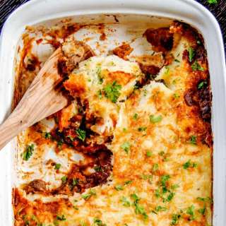 Shepherds Pie with Boneless Short Ribs OR Ground Beef