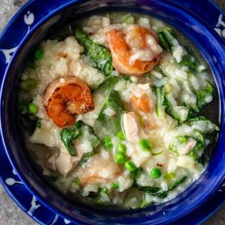 Shrimp and Chicken Congee