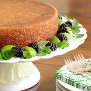 Key Lime Coconut Yogurt Cake