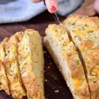 Herbed Cheddar Savory Irish Soda Bread