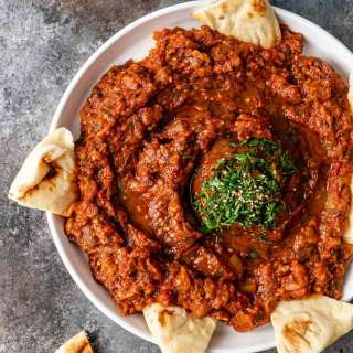 Zaalouk (Eggplant Appetizer)