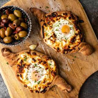 Khachapuri Georgian Cheese Bread