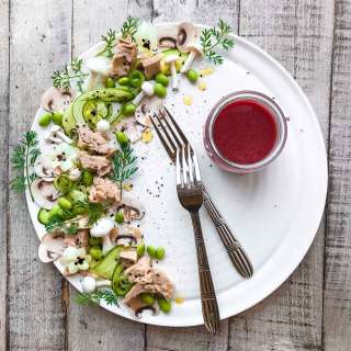Pretty Plated Tuna Salad